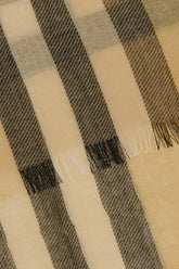 Embroidered wool scarf -  | Wise