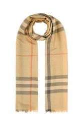 Embroidered wool blend scarf -  | Wise