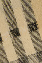 Embroidered wool blend scarf -  | Wise
