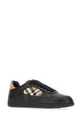 Black leather Terrence sneakers -  | Wise