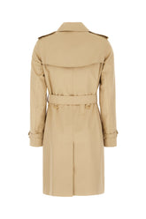 Beige cotton trench -  | Wise