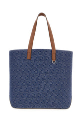 Embroidered denim shopping bag -  | Wise