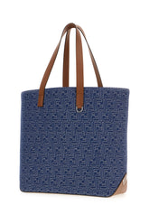 Embroidered denim shopping bag -  | Wise