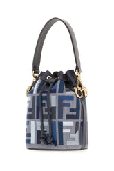 Embroidered fabric mini Mon Tresor bucket bag -  | Wise