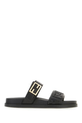 Black nappa leather Feel sandals -  | Wise
