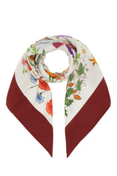 Printed silk foulard -  | Wise