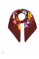 Printed silk scarf -  | Wise