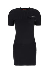Abito in misto nylon stretch nero -  | Wise
