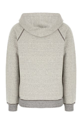 Melange grey cotton blend sweatshirt -  | Wise