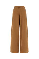 Brown cotton pants -  | Wise