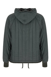 Sage green polyester padded jacket -  | Wise