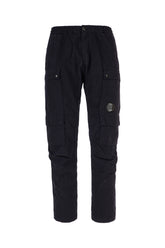 Pantalone cargo in cotone blu notte -  | Wise