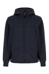 Midnight blue stretch polyester jacket -  | Wise