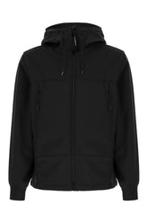 Black stretch polyester jacket -  | Wise