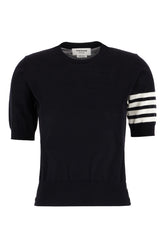 Maglione in misto lana nera -  | Wise