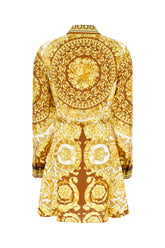 Printed twill shirt dress -  | Wise
