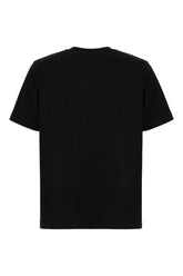 Black cotton Mushroom Emblem t-shirt -  | Wise