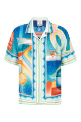 Camicia in seta multicolor -  | Wise