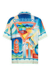 Camicia in seta multicolor -  | Wise