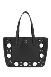 Black leather Nellcôte shopping bag -  | Wise