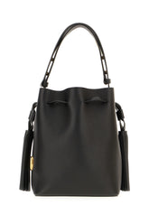 Black leather bucket bag -  | Wise