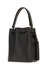 Black leather bucket bag -  | Wise