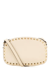 Ivory leather crossbody bag -  | Wise