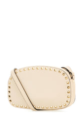 Ivory leather crossbody bag -  | Wise