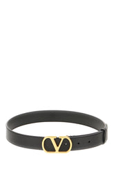 Black leather belt -  | Wise