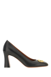 Black leather pumps -  | Wise