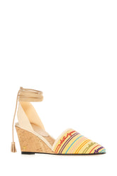 Multicolor fabric wedges -  | Wise