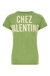Grass green cotton t-shirt -  | Wise
