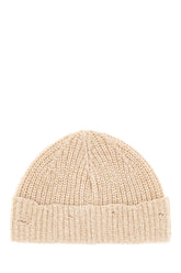 Melange sand wool beanie hat -  | Wise