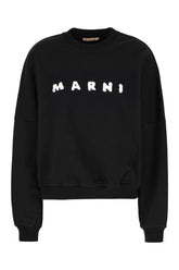 Black cotton sweatshirt -  | Wise