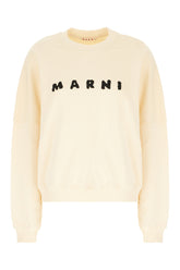 Cream cotton sweatshirt -  | Wise