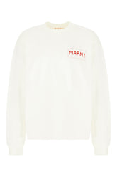Ivory cotton sweatshirt -  | Wise