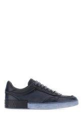 Black leather sneakers -  | Wise