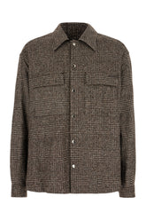 Camicia in misto lana ricamata -  | Wise