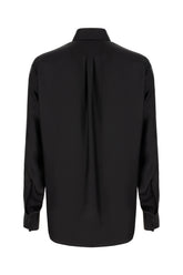 Camicia in seta nera -  | Wise