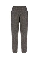 Pantalone in misto lana ricamata -  | Wise