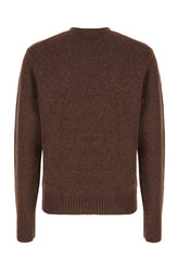 Plum wool blend sweater -  | Wise
