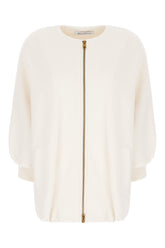 Ivory wool blend cardigan -  | Wise