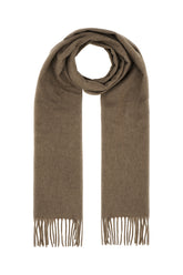 Dove grey cashmere scarf -  | Wise