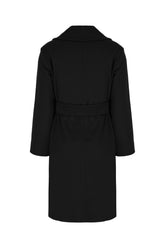 Black wool coat -  | Wise