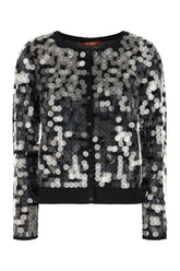 Black wool cardigan -  | Wise