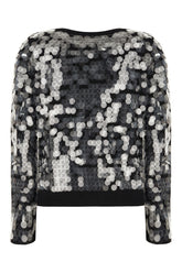 Black wool cardigan -  | Wise