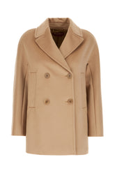 Camel wool Sheere coat -  | Wise