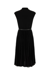 Black triacetate blend dress -  | Wise