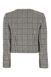 Embroidered polyester blend cardigan -  | Wise