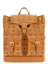 Printed synthetic leather backpack -  | Wise